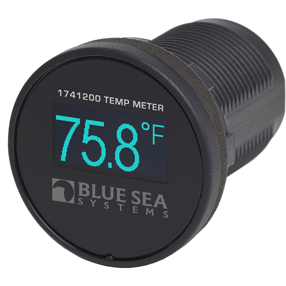 Blue Sea Systems 1741200 BLUE SEA 1741200 TEMPERATURE METER BLUE