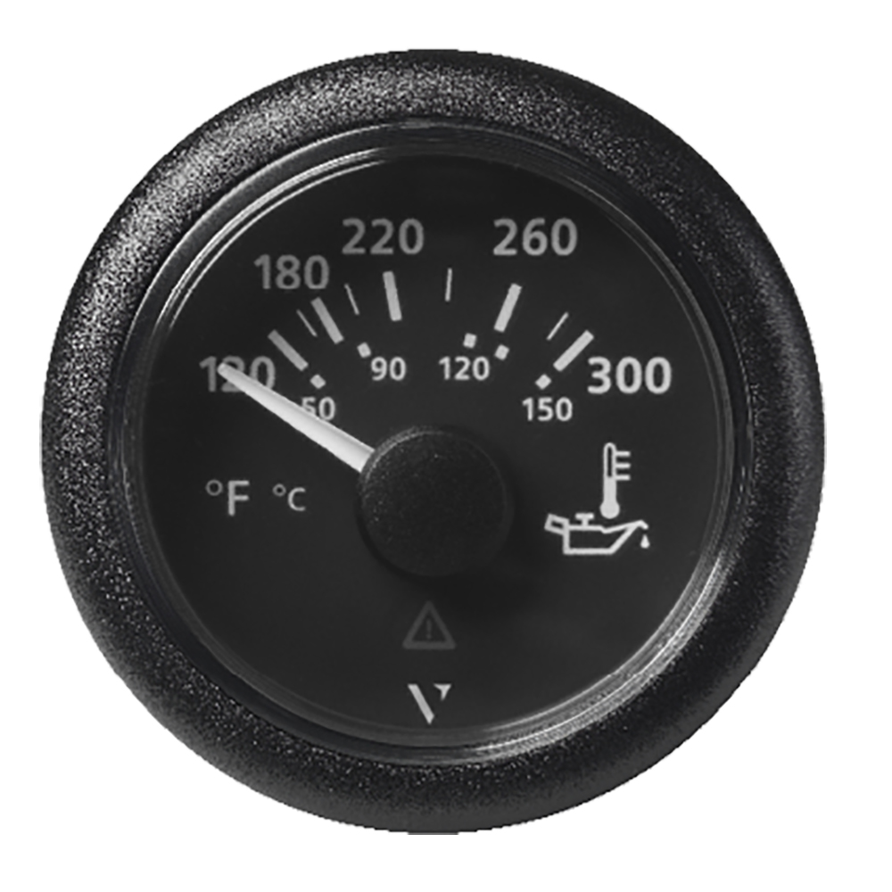 VDO Gauges A2C59514165 Vdo Marine 2-1/16" (52mm) Viewline- Temperature Gauge