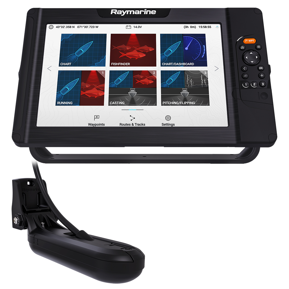 Raymarine E70536-05-102 Element 12 HV Combo with HV-100 Transducer & North America Chart