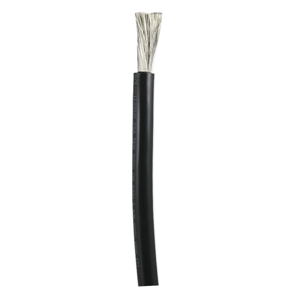 Ancor 1180-FT ANCOR BLACK 3/0 AWG BATTERY CABLE SOLD BY THE FOOT