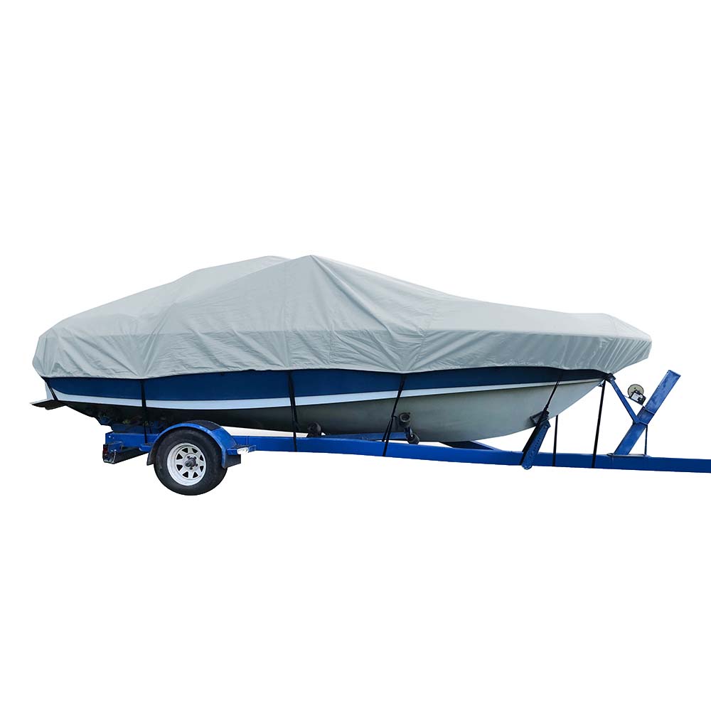 Carver Covers 77721S-11 Sun-DURA Boat Cover for 21.5' V-Hull Low Profile Cuddy Cabin