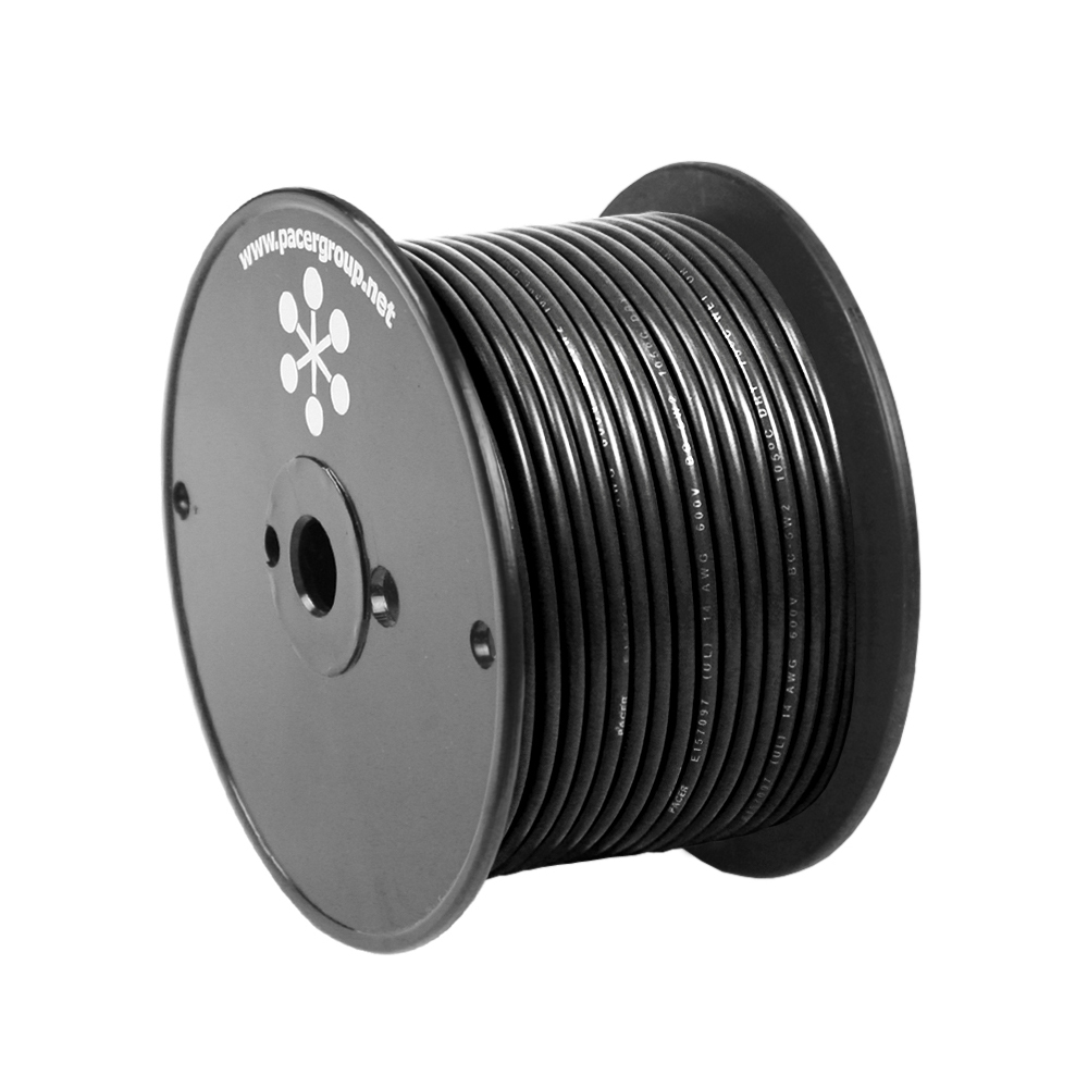 Pacer Performance WUL8BK-100 Pacer Black 100' 8 Awg Primary Wire