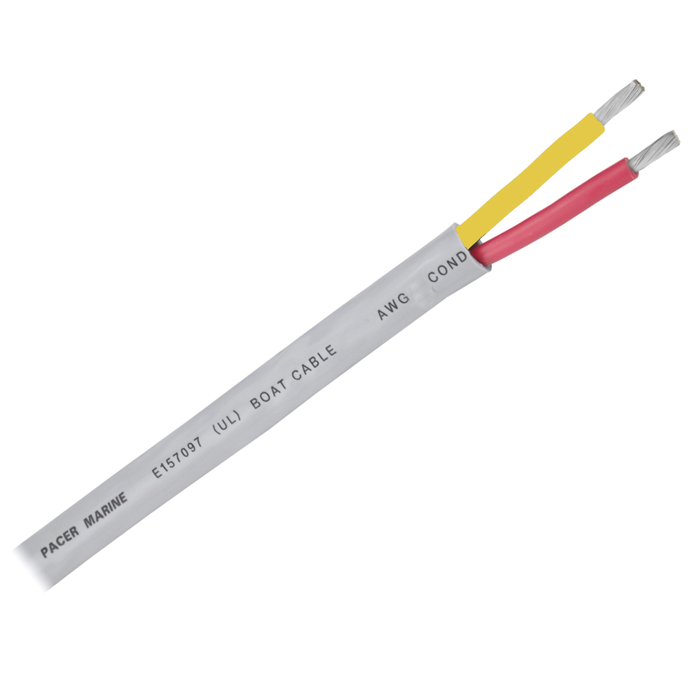 Pacer Performance WR12/2RYW-500 PACER SAFETY DUPLEX ROUND CABLE 500' 12/2 RED, YELLOW