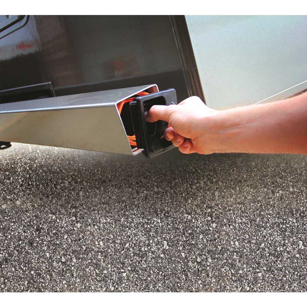 Camco 40325 RV Bumper Cap with Insect Screen 2-Pack