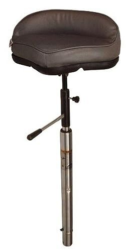 Springfield Marine 1641037 Spring-Lock Power-Rise Stand-Up Pedestal Package 22.5" to 29.5"