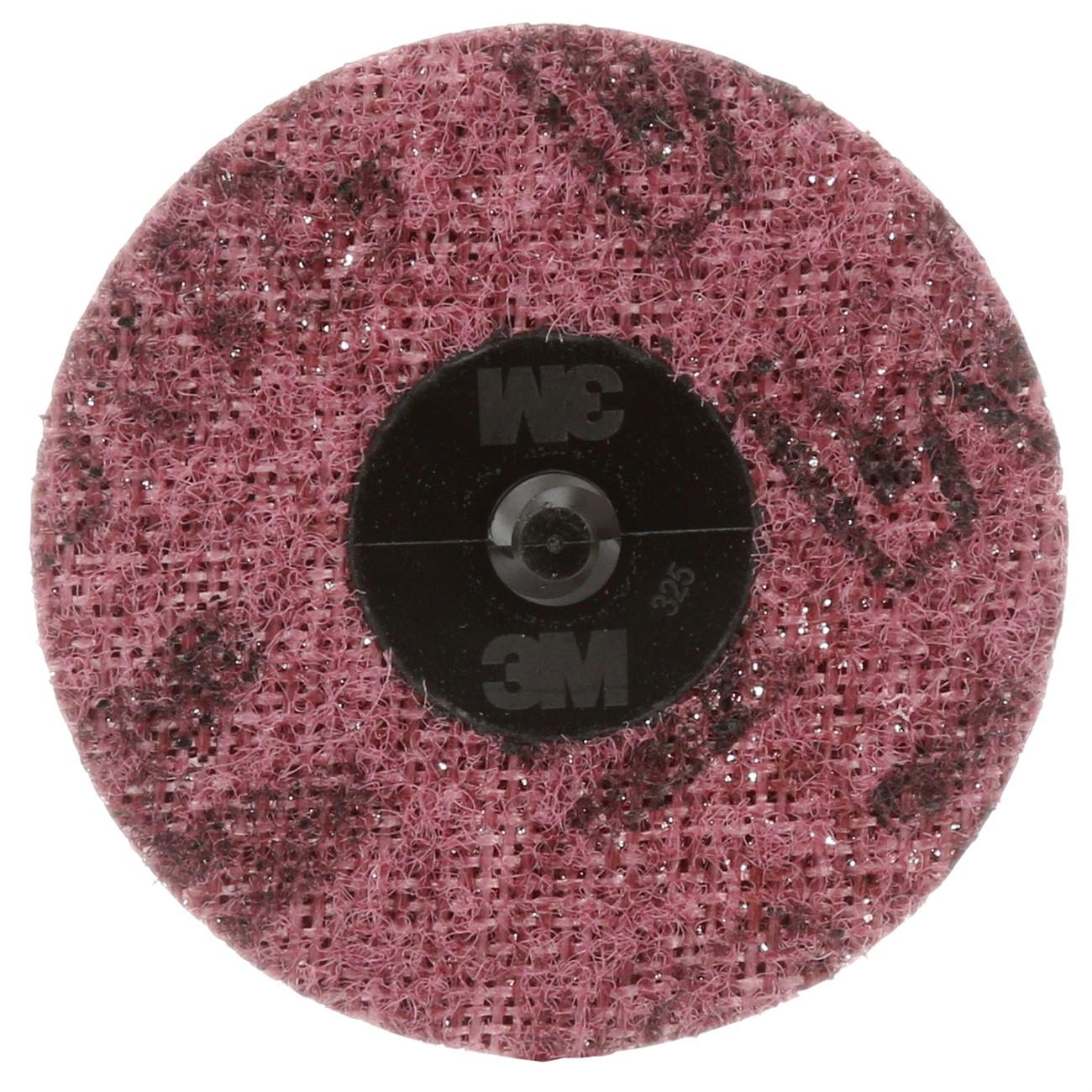 3M 7000046113  Scotch-Brite™ Roloc™ Disc, Non-Woven, 3 Inch Dia, AO, 18000 rpm
