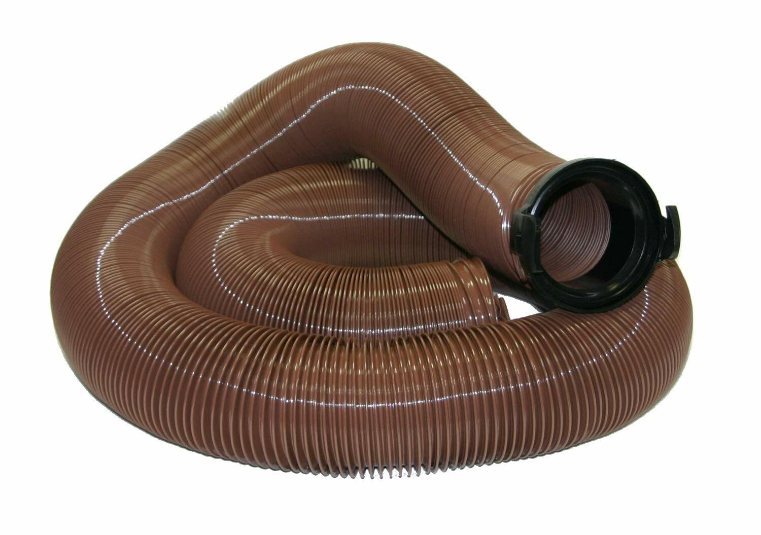 Valterra D04-0083 Ez Flush Std. Drain Hose, 20ft, With T1024, Bronze, Bagged