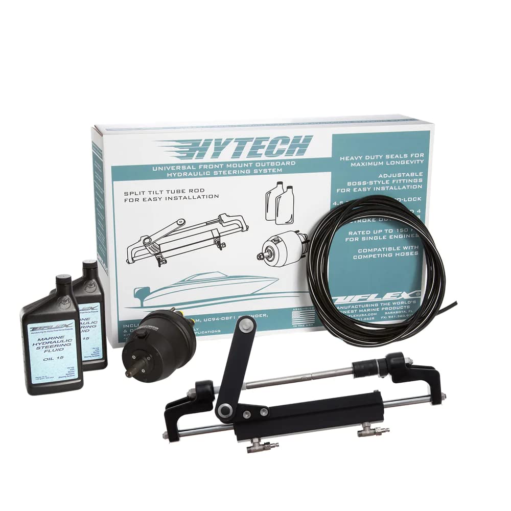 Uflex HYTECH 1.1 Front Mount Hydraulic Steering System for Outboards up to 175 HP