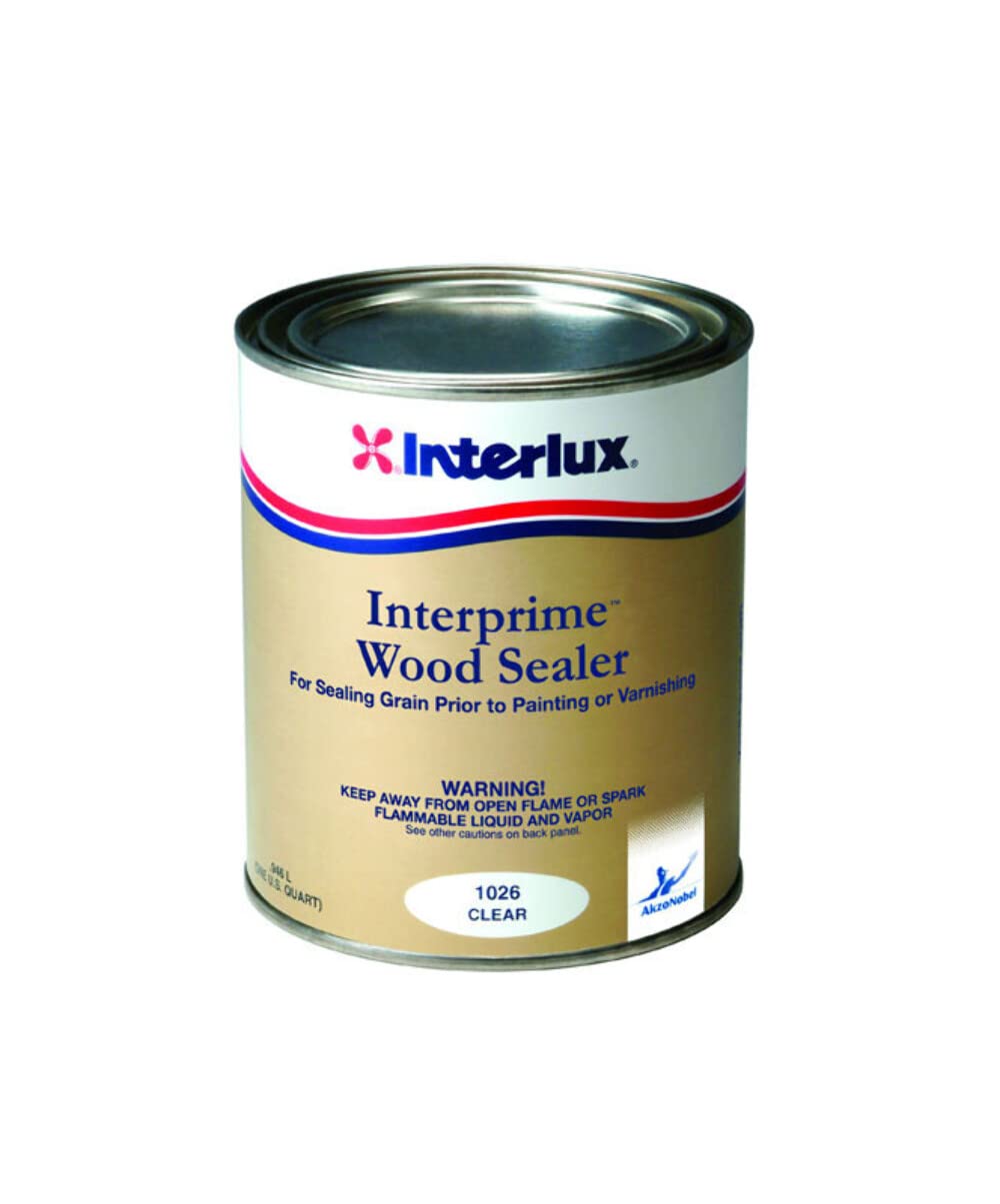 Interlux Paint Y1026/QT Interprime Wood Sealer Clear Quart
