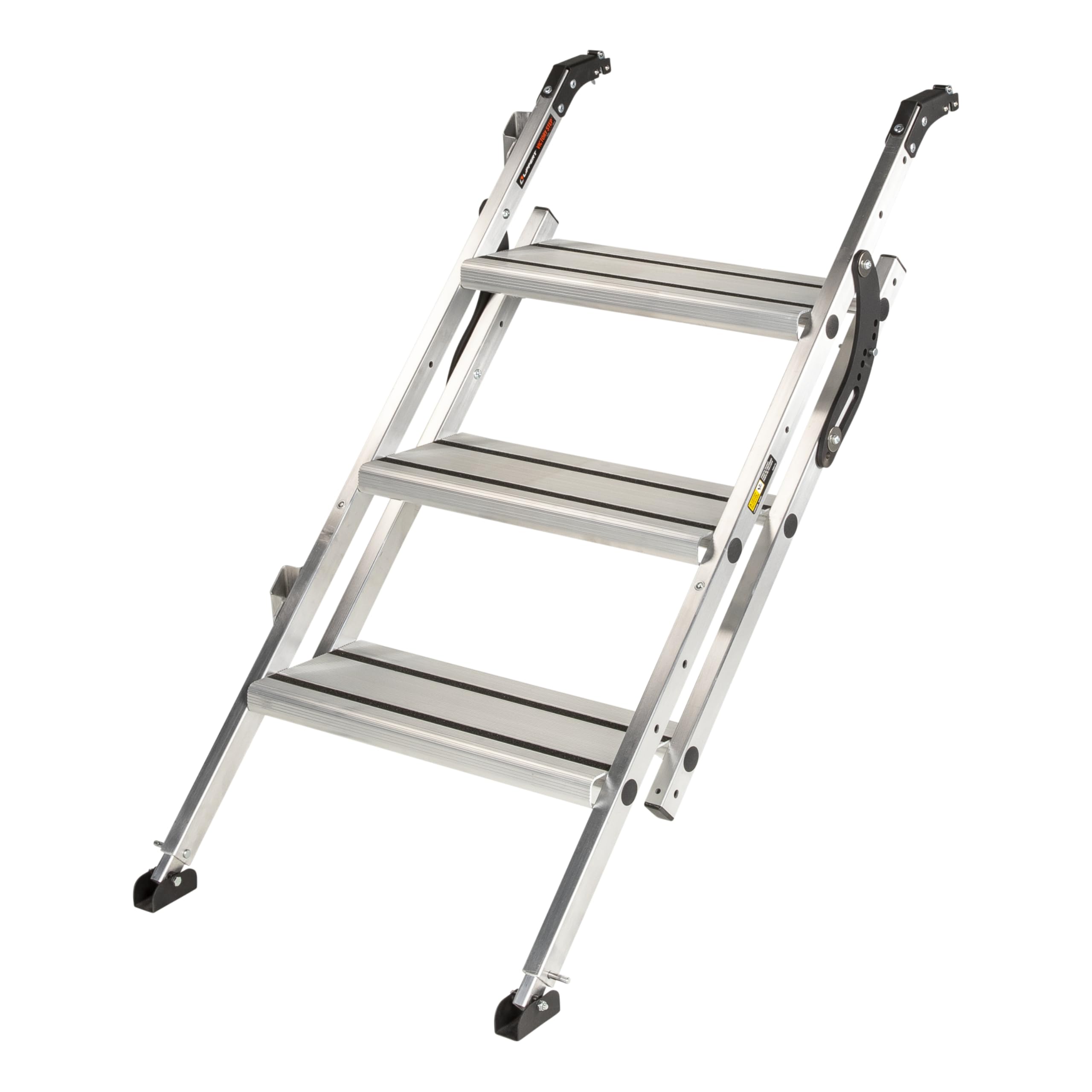 Lippert Components 2023024500 Victory Triple Step RV Toy Hauler Patio Entry with Handrail