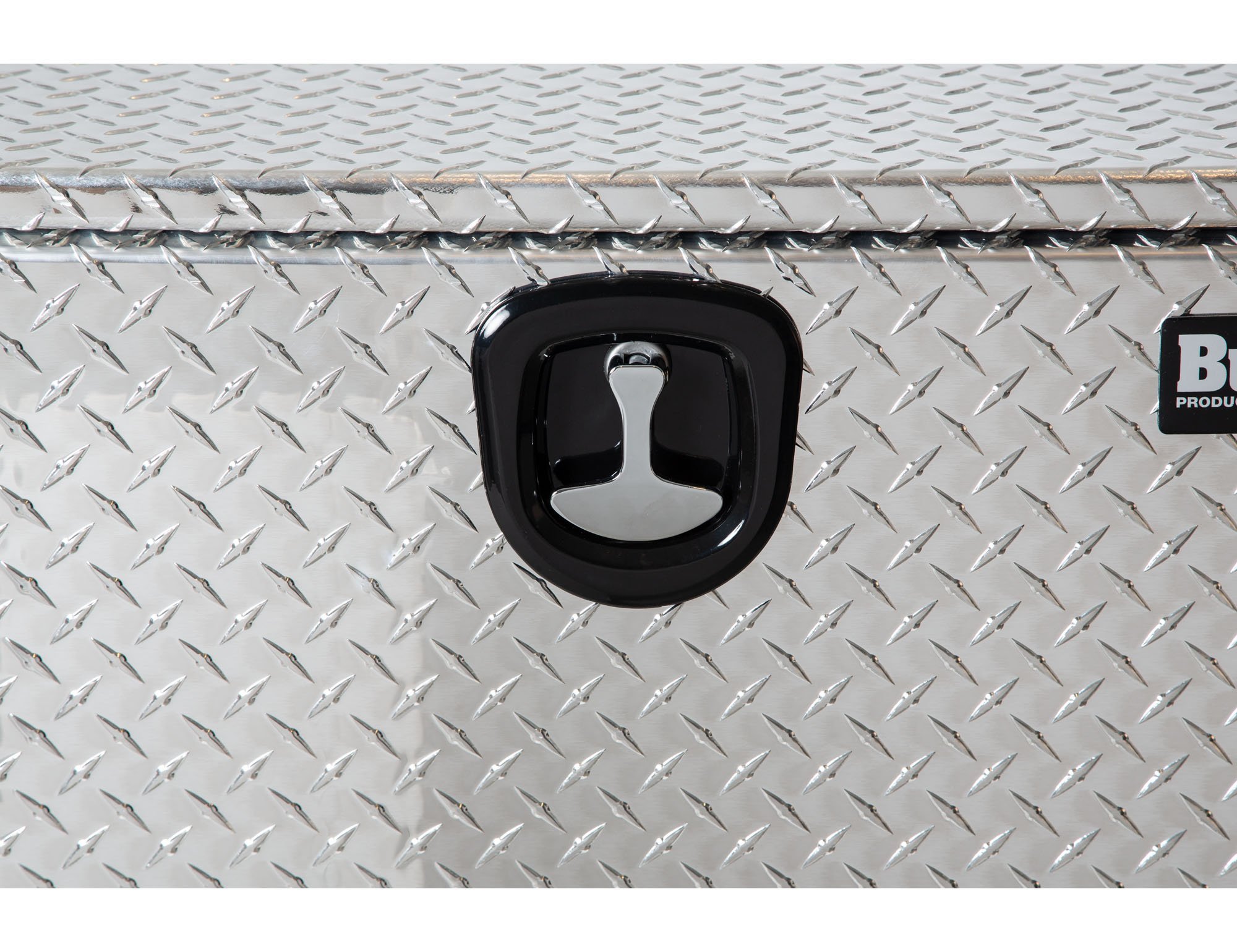 Buyers 1705103 Diamond Tread Aluminum Underbody Truck Box with T-Handle Latch, 18x18x30 Inch
