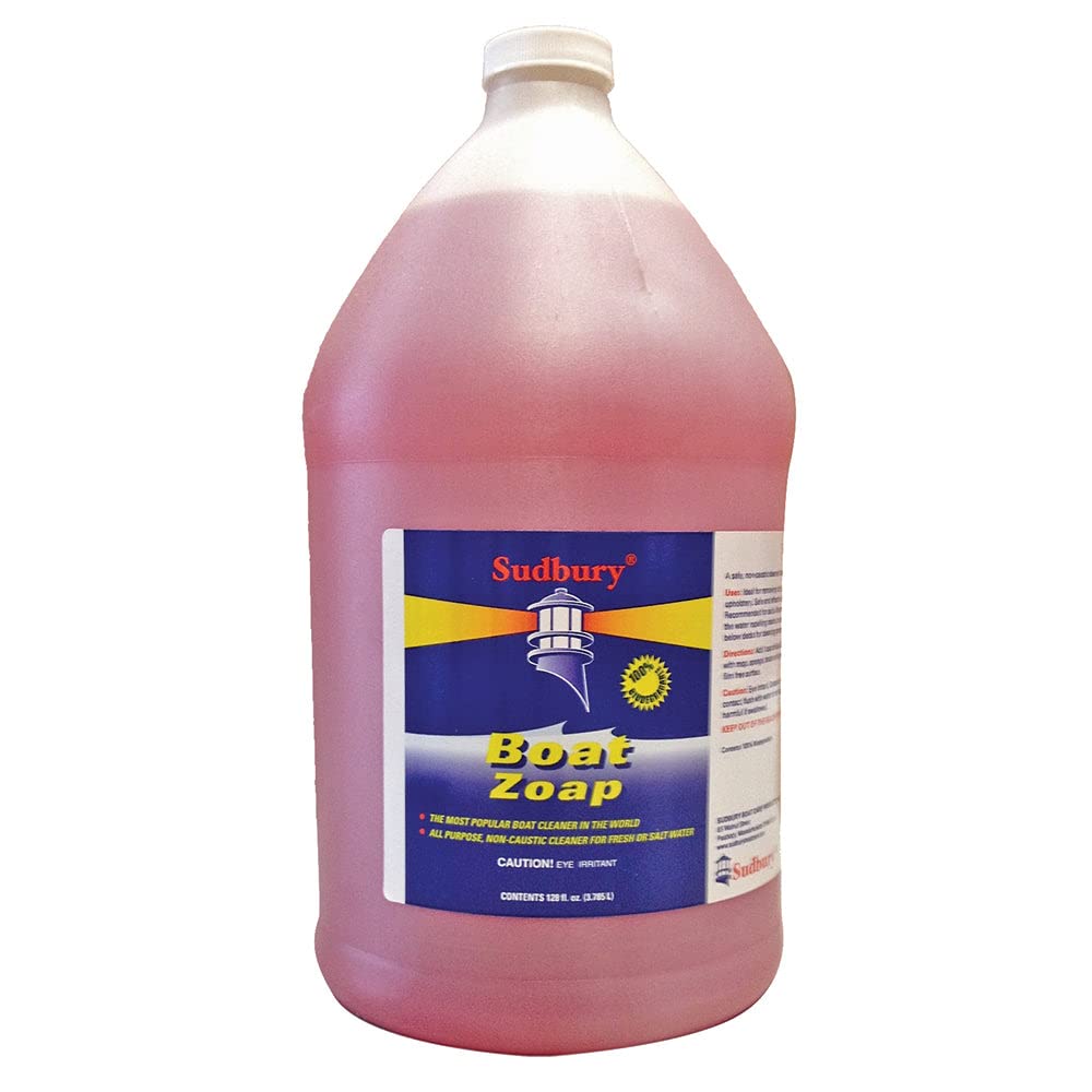 Sudbury Boat Care 805G Boat Zoap All-Purpose Marine Cleaner, 1 Gallon