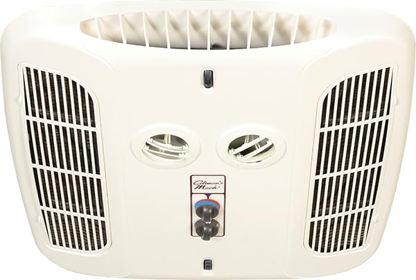 Coleman 9430-4553 Deluxe ChillGrille RV Air Conditioner Ceiling Assembly - Non-Ducted, White