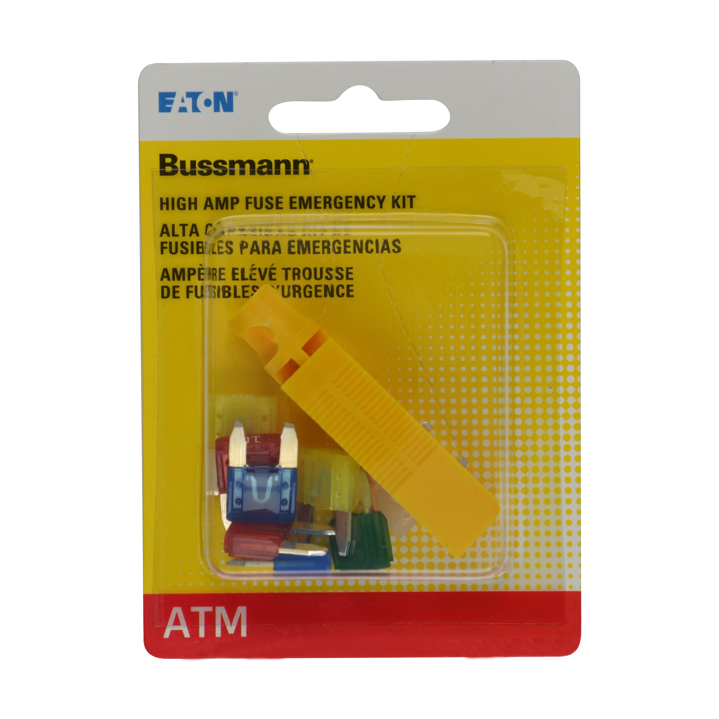 Bussmann BP/ATM-AH8RPP ATM High Amp Blade Fuse Assortment Kit 8-Piece