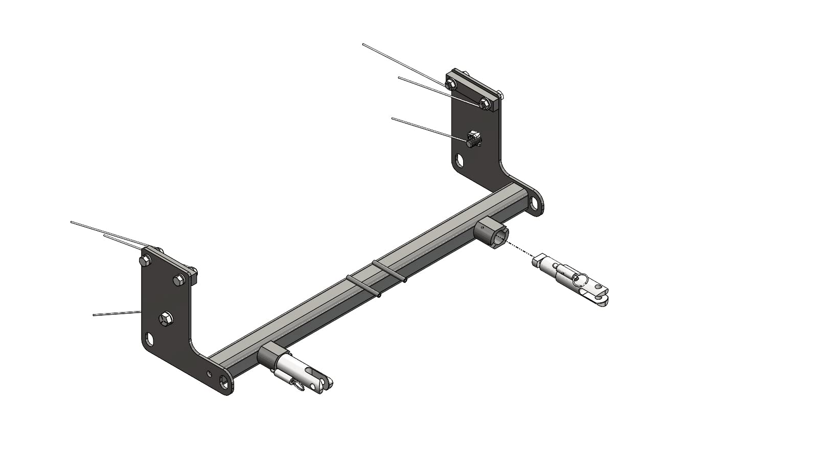 Blue Ox Bx1134 Baseplate For Jeep Wrangler Rubicon