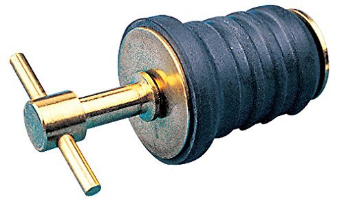 Sea-Dog Line 520080-1 Brass T-Handle Drain Plug 1 Inch
