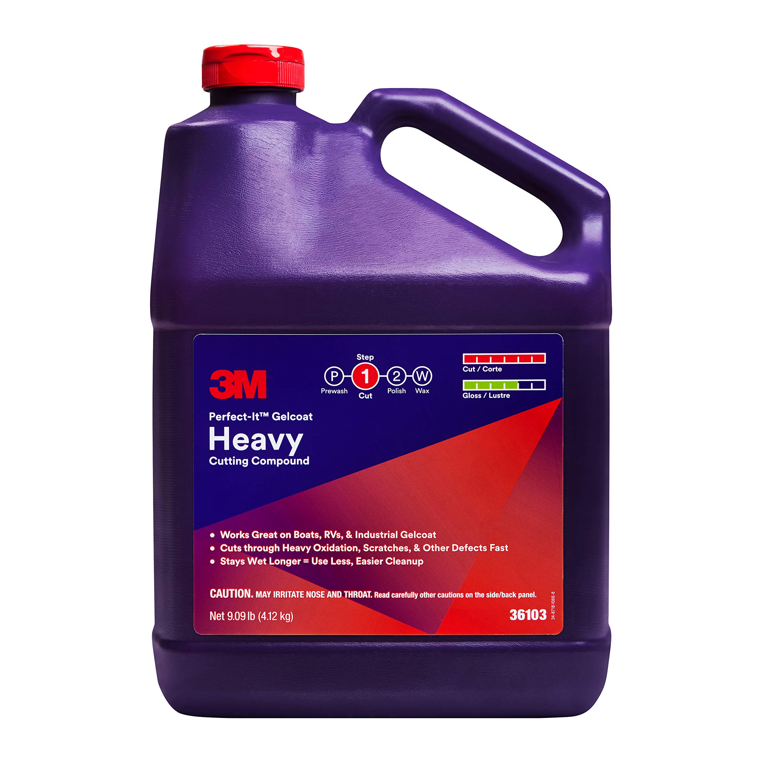 3M 36103 Perfect-It Gelcoat Heavy Cutting Compound 1 Gallon
