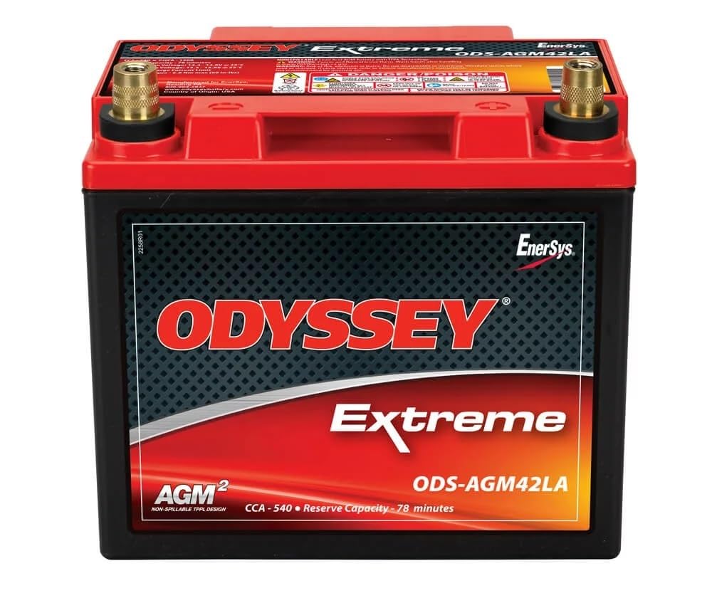 Odyssey Battery ODS-AGM42LA Extreme Series 12V AGM Battery 540 CCA