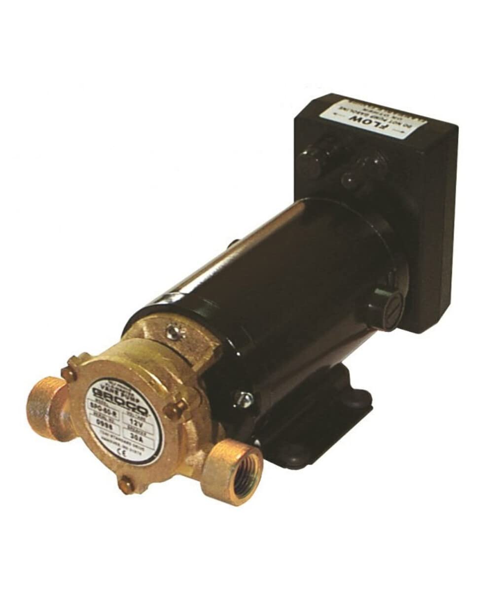 Groco SPO60R12V Heavy Duty Reversing Vane Pump 12V 6.5 GPM