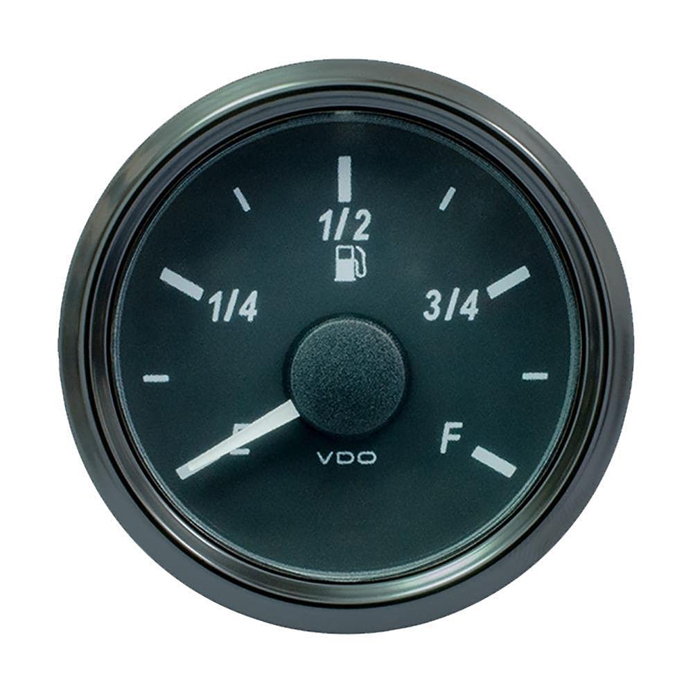 VDO Gauges A2C3833120030 Computers Singleviu 52mm (2-1/16 Inch) Fuel Level Gauge-240-33 Ohm -