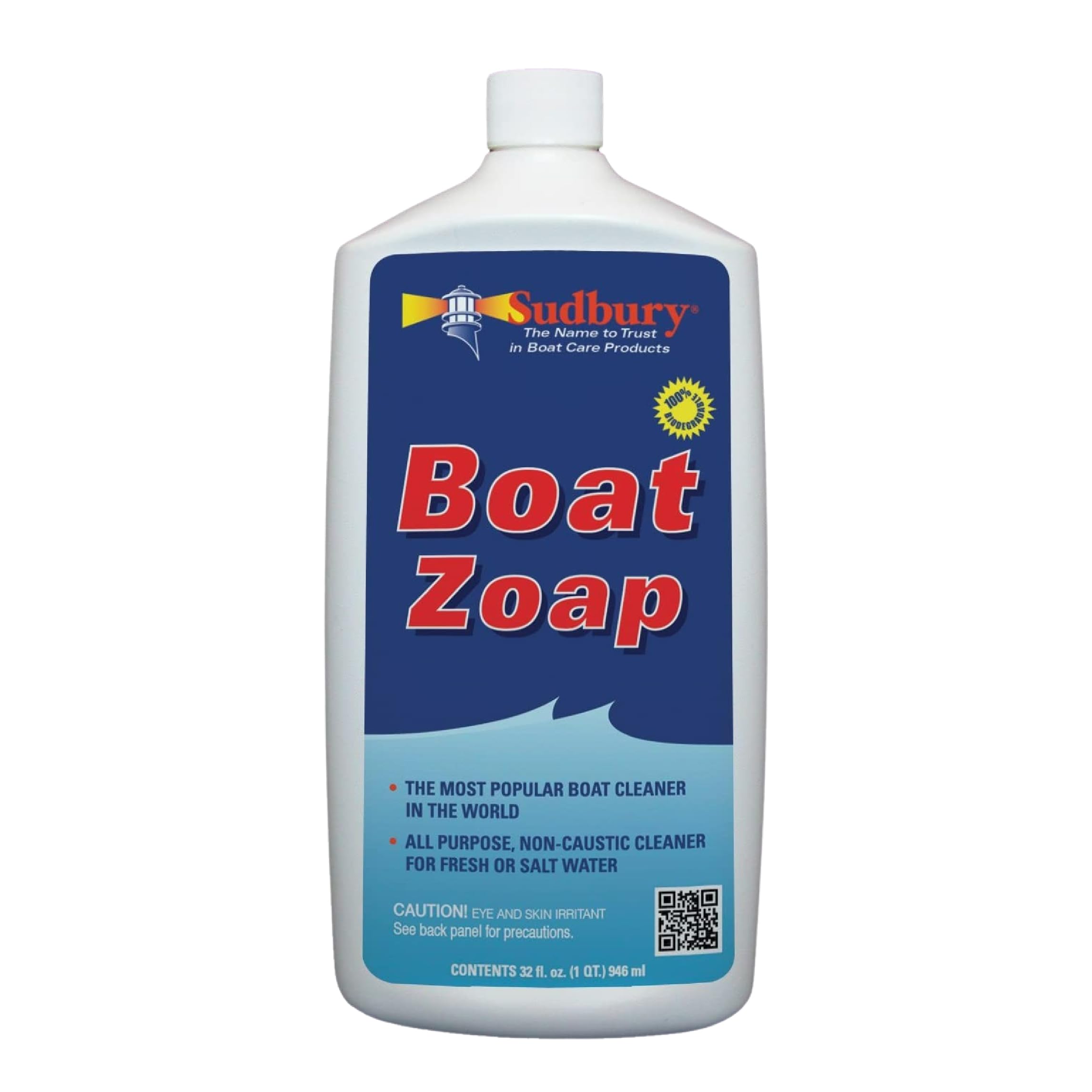 Sudbury Boat Care 805Q Boat Zoap Marine Cleaner - 1 Quart