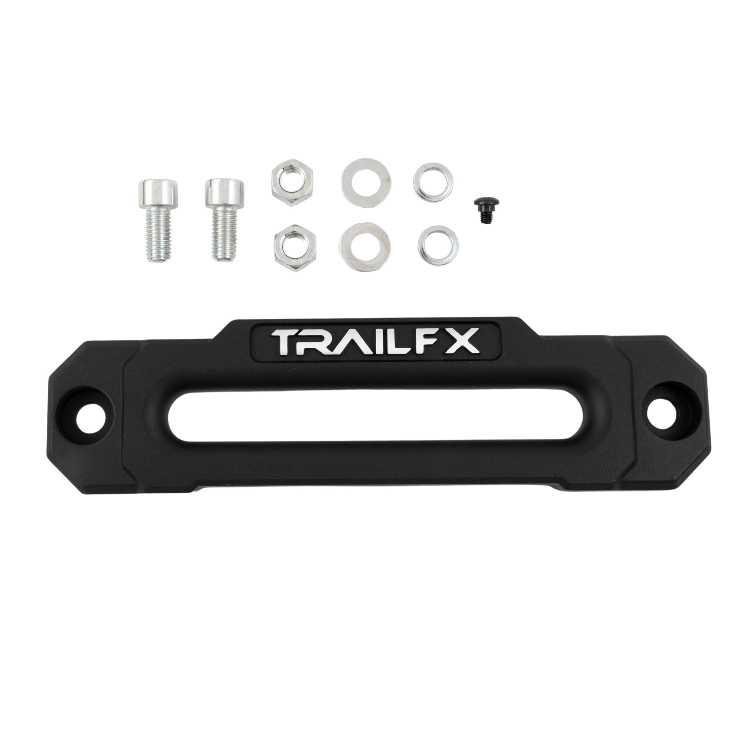 TrailFX WXV007 Synthetic Winch Rope Kit 9500 lb 94 ft with Hawse Fairlead