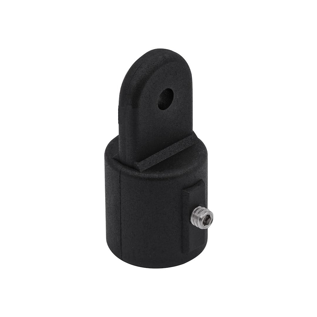 Whitecap Industries 3419BP Ext Eye End 7/8 Blk 1pr/pk