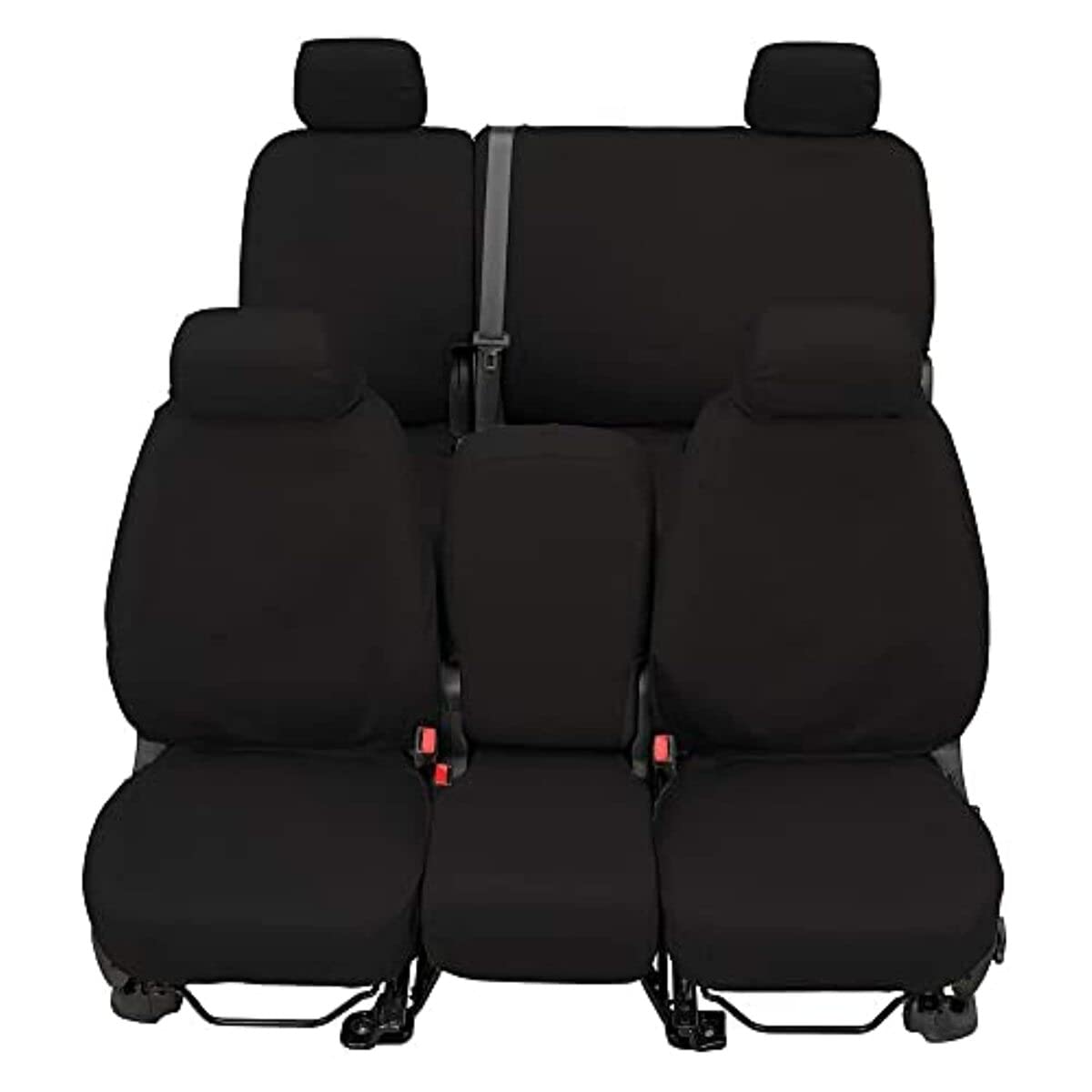 Covercraft SS8396PCCH Polycotton SeatSaver Custom Second Row Seat Cover Charcoal