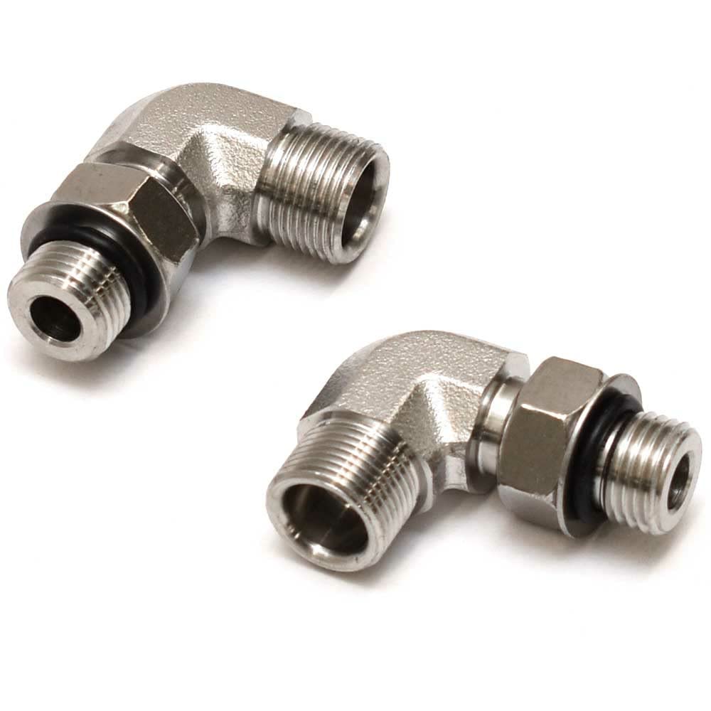 Seastar Solutions HF6004 ORB 90-Degree Elbow Fitting 2-Pack