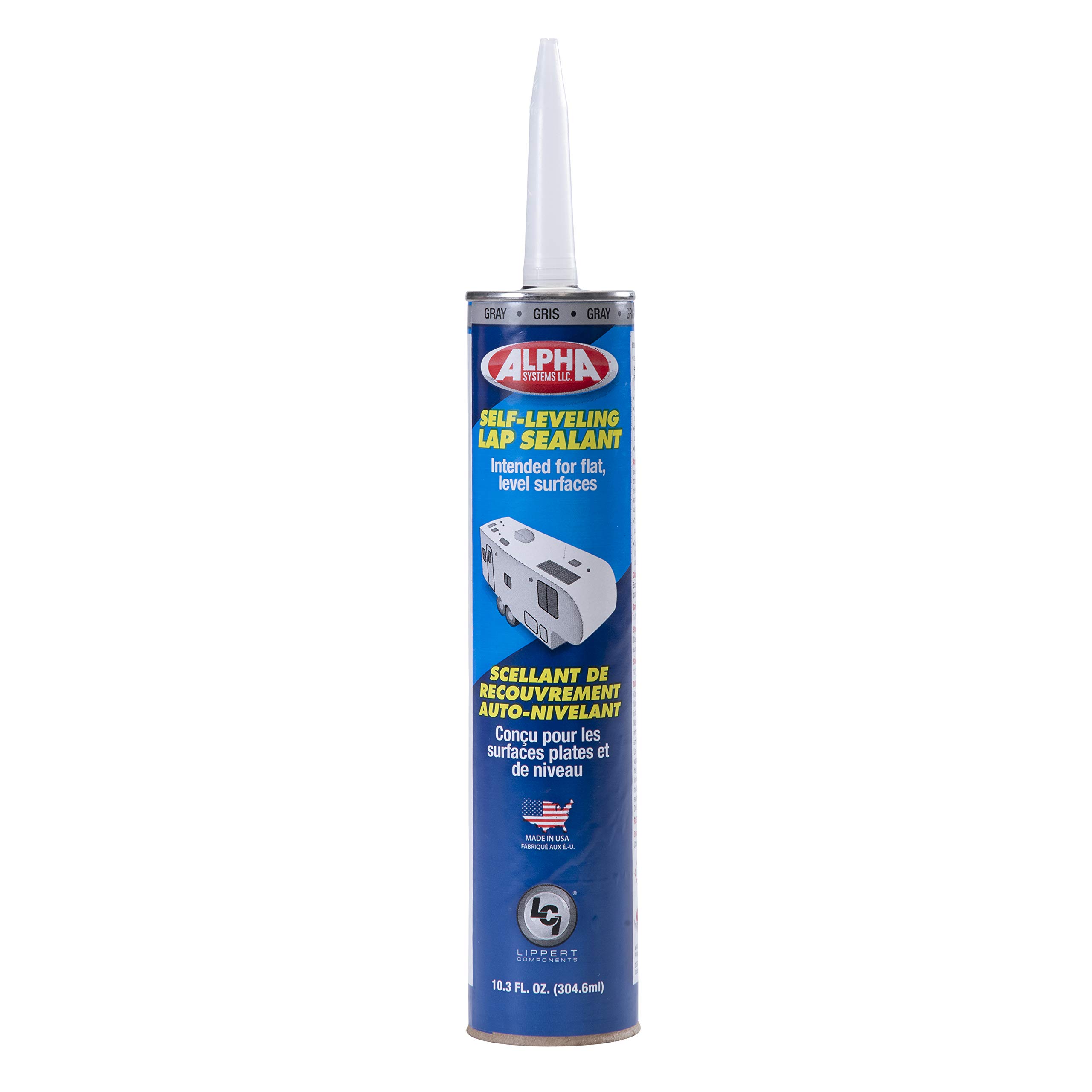 Lippert Components 862147 Low VOC Self-Leveling Lap Sealant 10.3 oz Grey