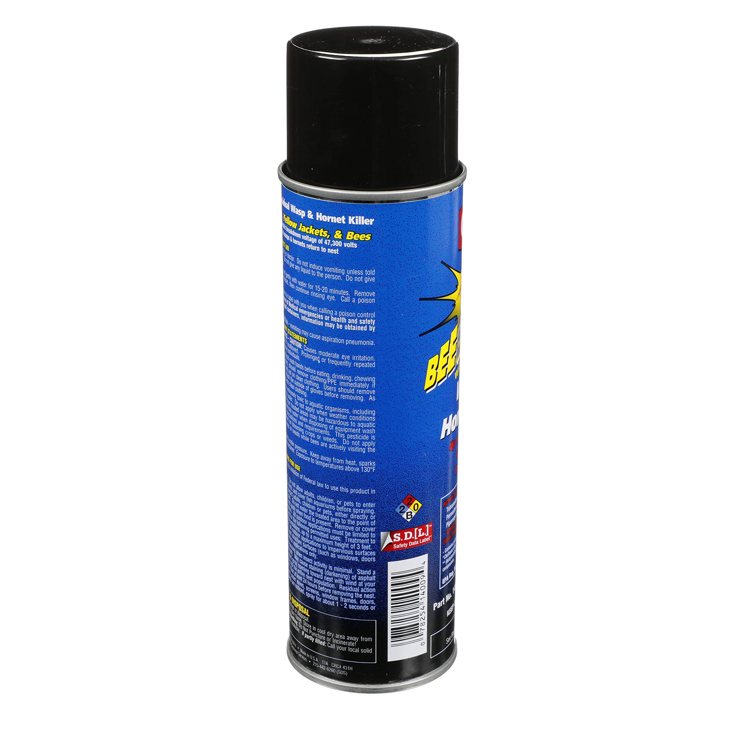 CRC Industries 14009 Bee Blast Wasp & Hornet Killer with Residual Protection - 14 oz