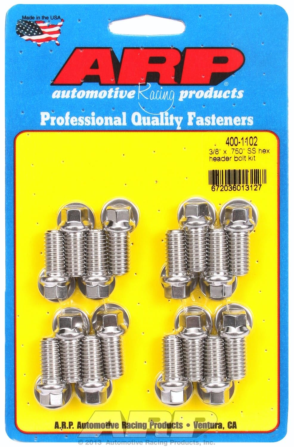 ARP 400-1102 Stainless Steel Head Stud Kit for Chevy Big Block