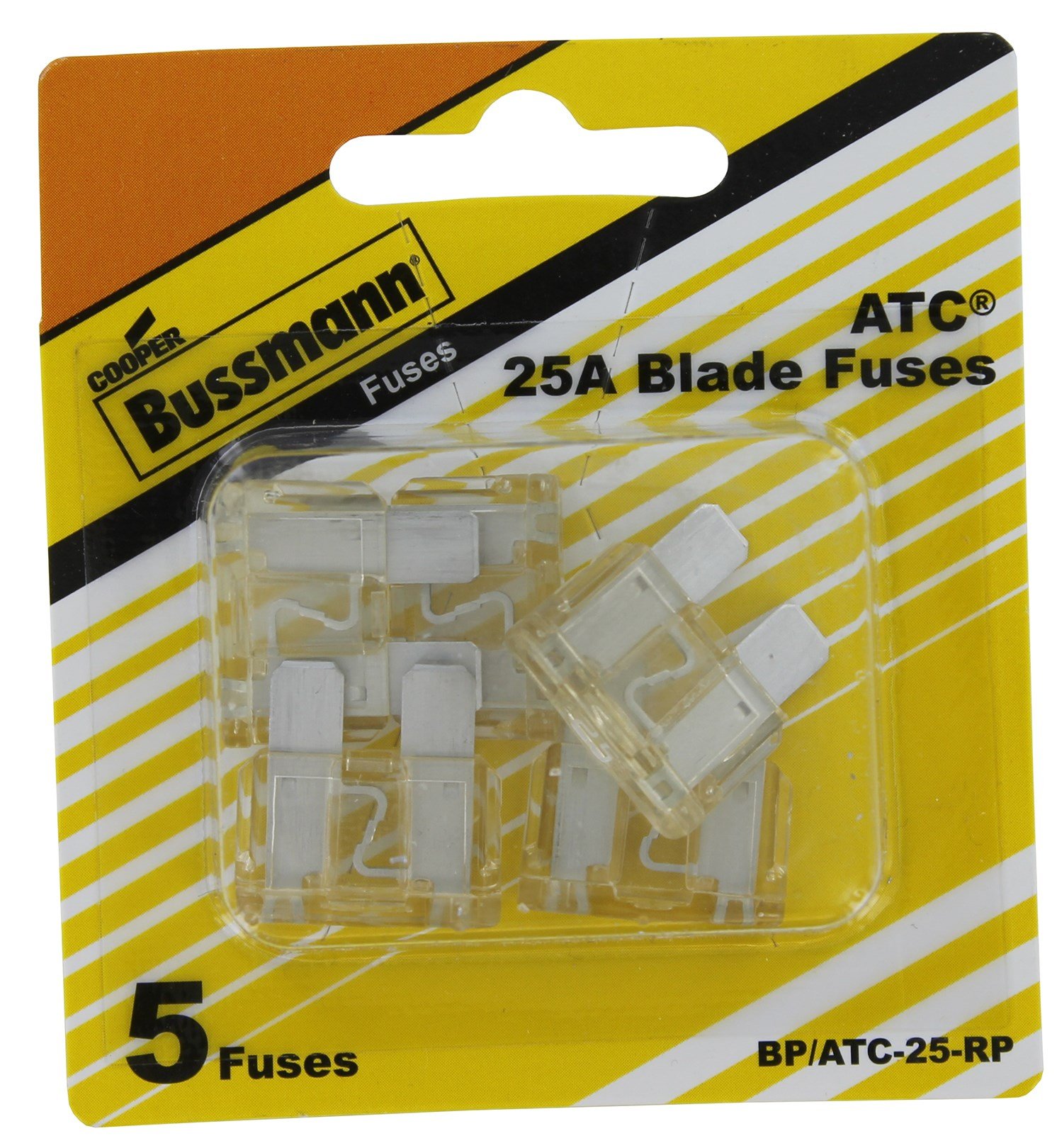 Bussmann BP/ATC25RP   25-Amp 32-Volt ATC Blade Automotive Fuse (4-Pack)