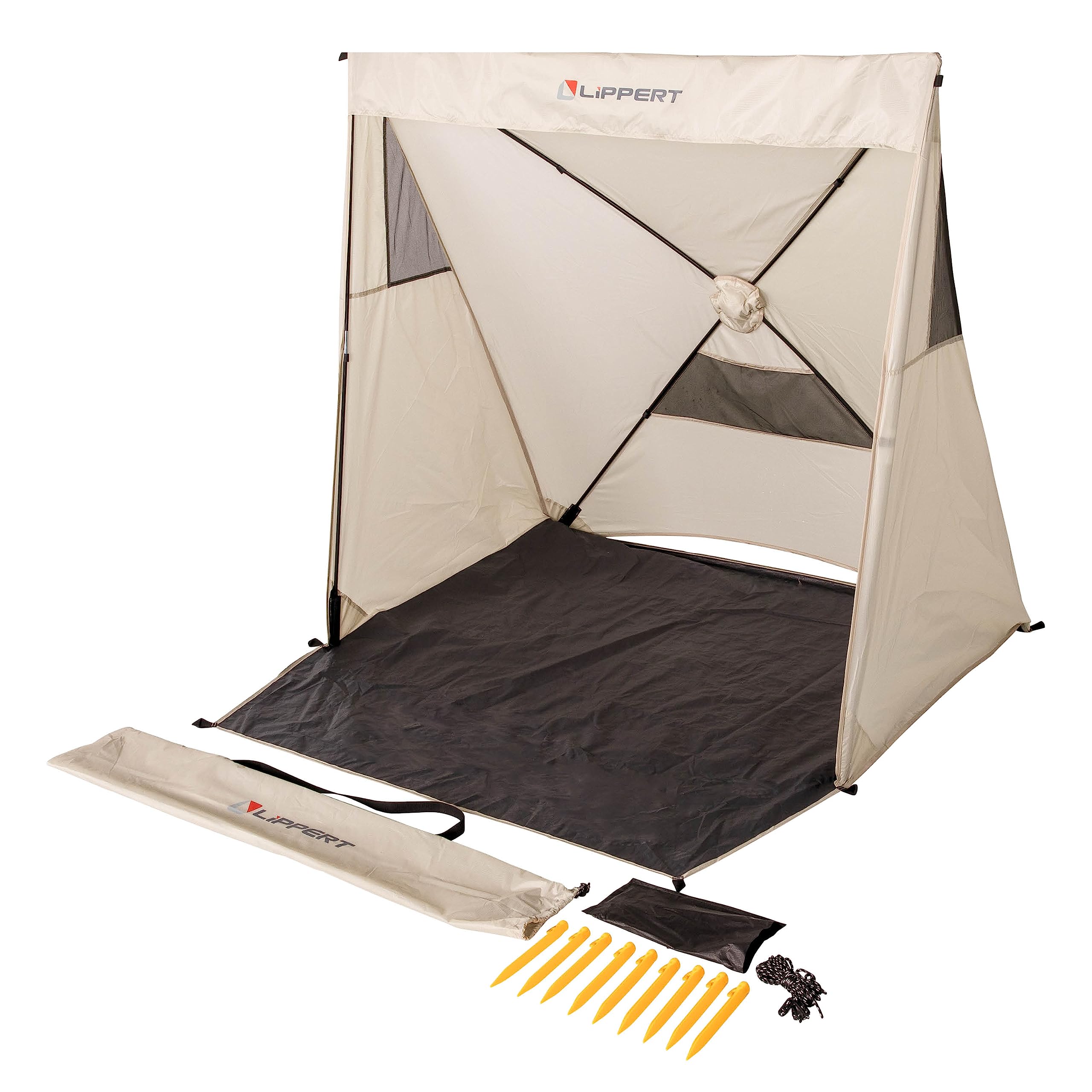 Lippert Components 2022114833 Picnic Pop-Up Sun Shelter Hideout with Mesh Windows