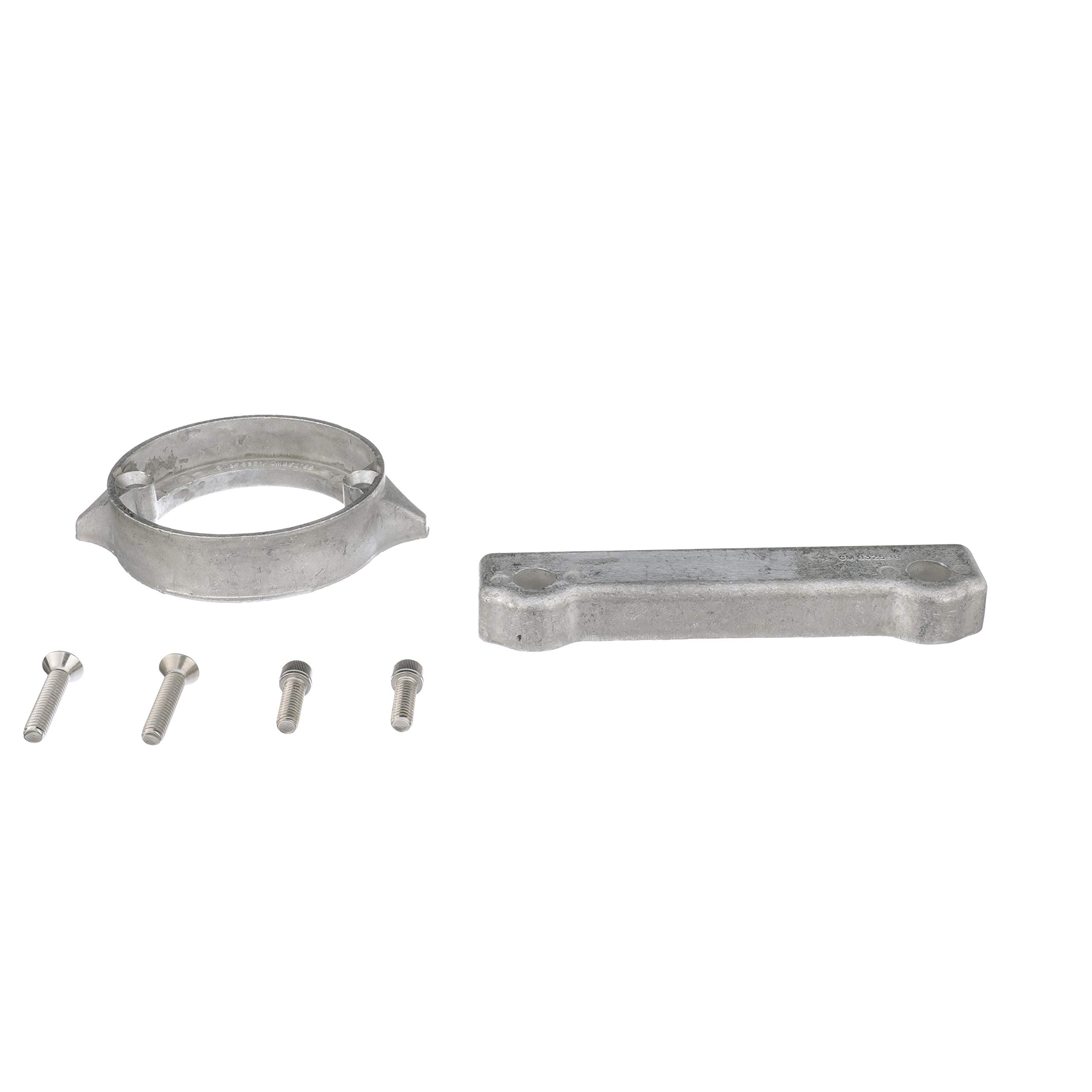 Quicksilver 8M6007998 Aluminum Anode Kit for Volvo 280 Duoprop Sterndrives