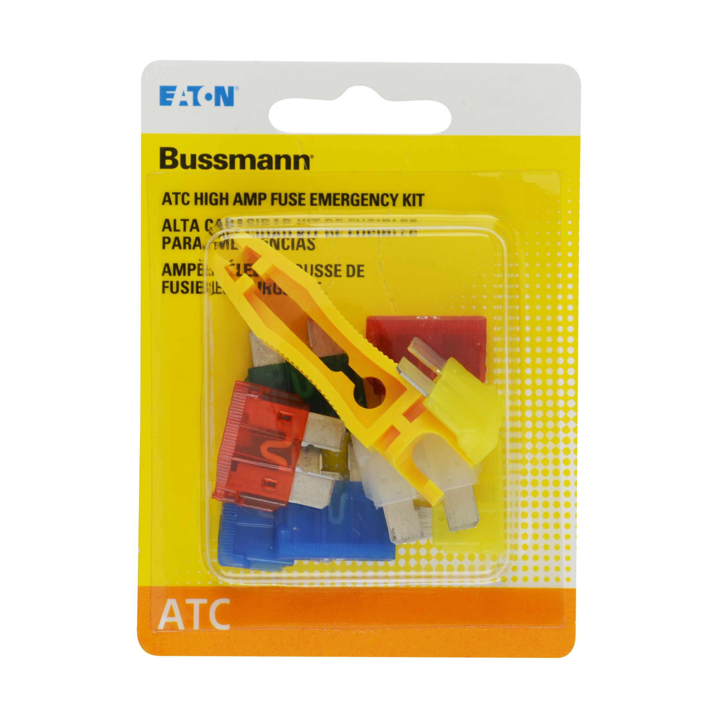 Bussmann BP/ATC-AH8RPP ATC Blade High Amp Fuse Assortment 8-Pack