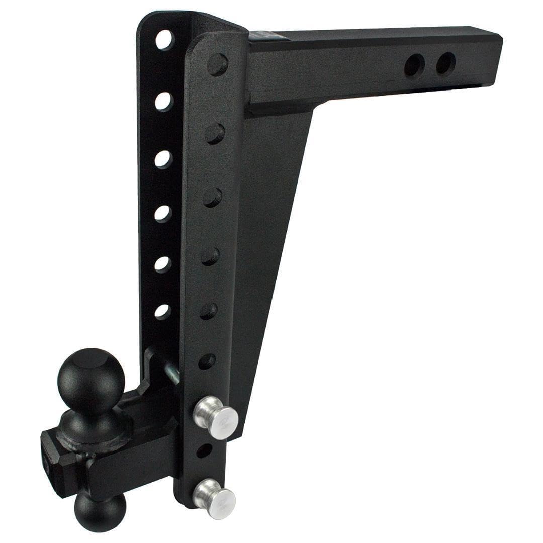 Bulletproof Hitches HD2012 Adjustable Heavy Duty Trailer Hitch 12" Drop Rise 22,000 lb Rating