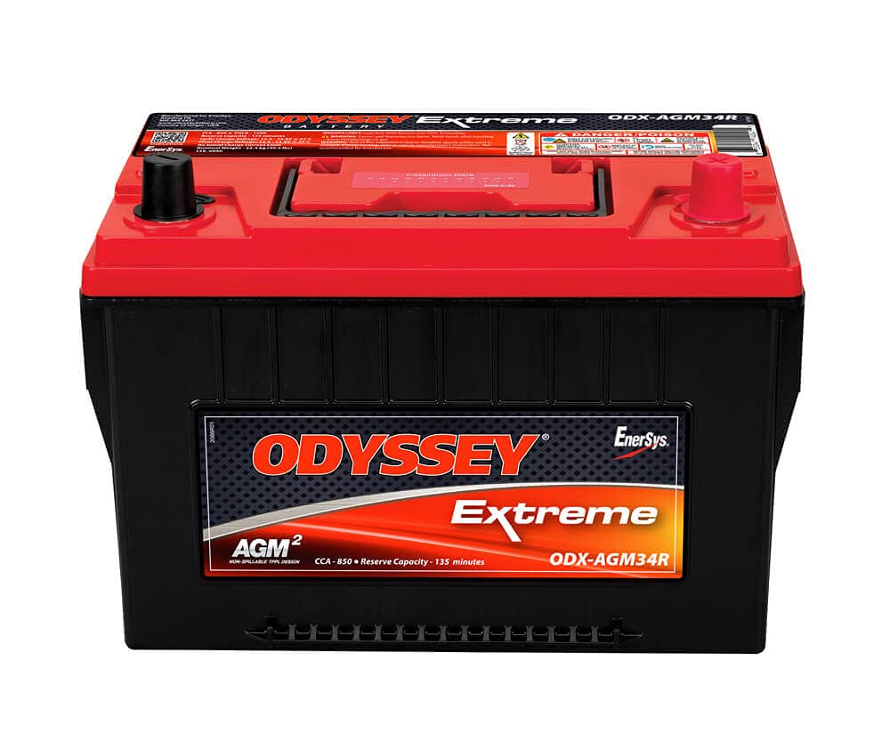 Odyssey Battery ODX-AGM34R Extreme Series AGM Automotive Battery 850 CCA