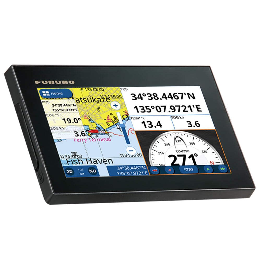 Furuno GP1871F 7" GPS Chartplotter with CHIRP Fish Finder