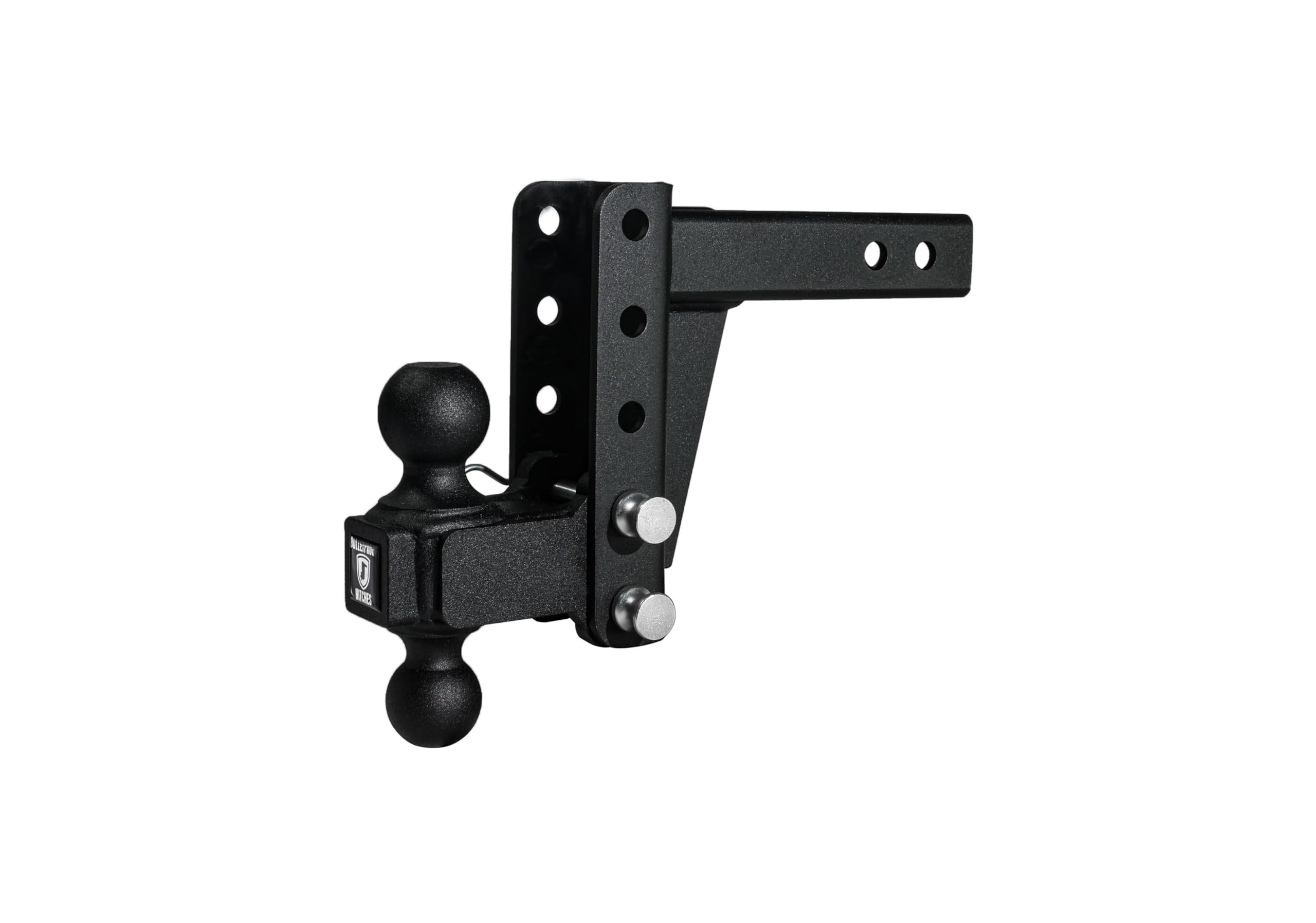 Bulletproof Hitches MD204 Adjustable Ball Mount 2" Receiver 4" Drop Rise 14000 lb