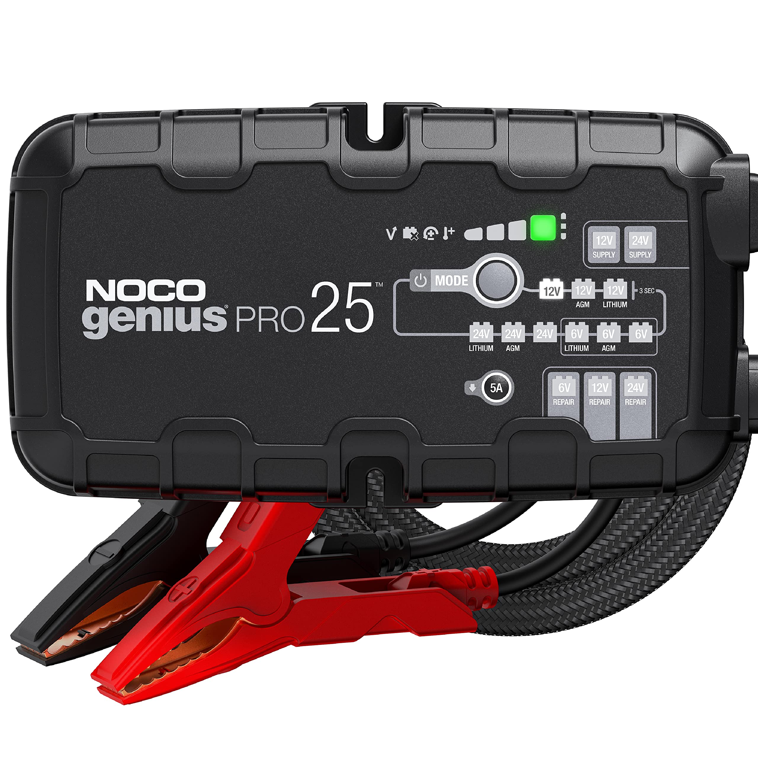 Noco Genius GENIUSPRO25 25-Amp Multi-Purpose Battery Charger and Maintainer