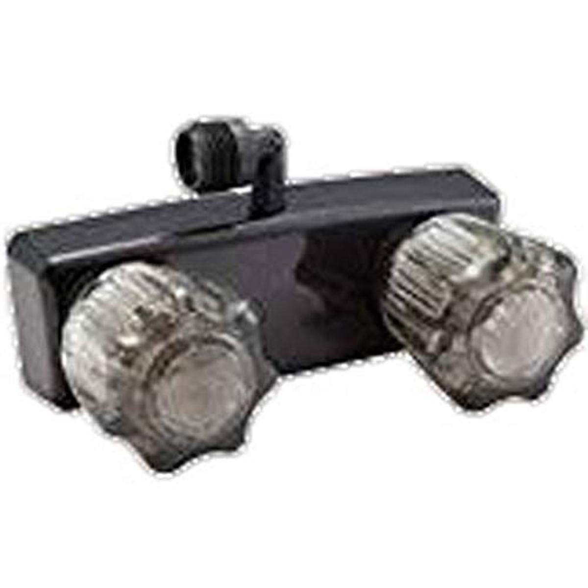 Empire Brass Company U-YJW9053VBLK-A 4" RV Shower Valve 90 Degree Black D-Spud