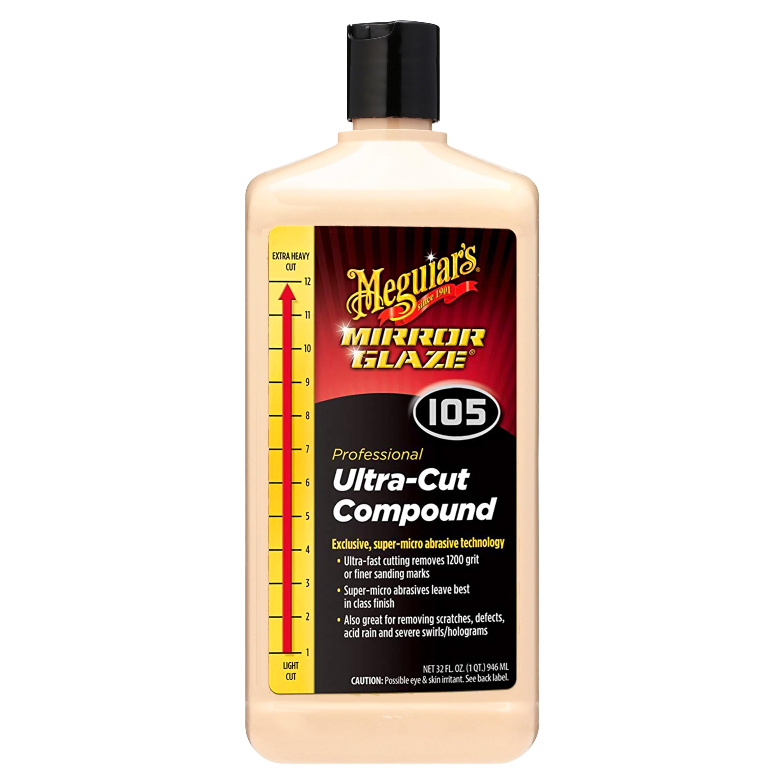 Meguiars M10532 Ultra-Cut Compound 32 oz Professional Paint Correction