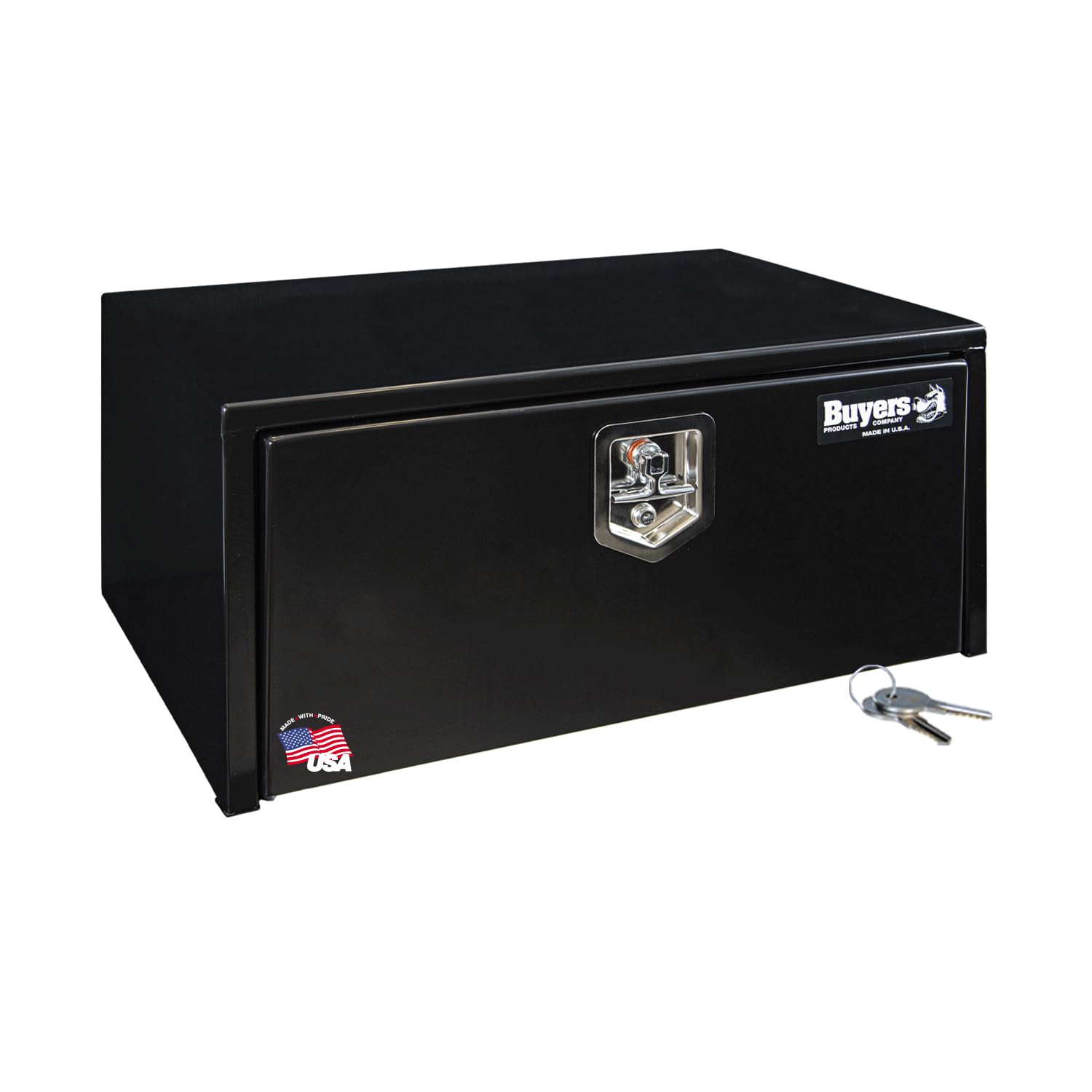 Buyers 1703303 Underbody Truck Toolbox 14H x 16D x 30L Black Steel