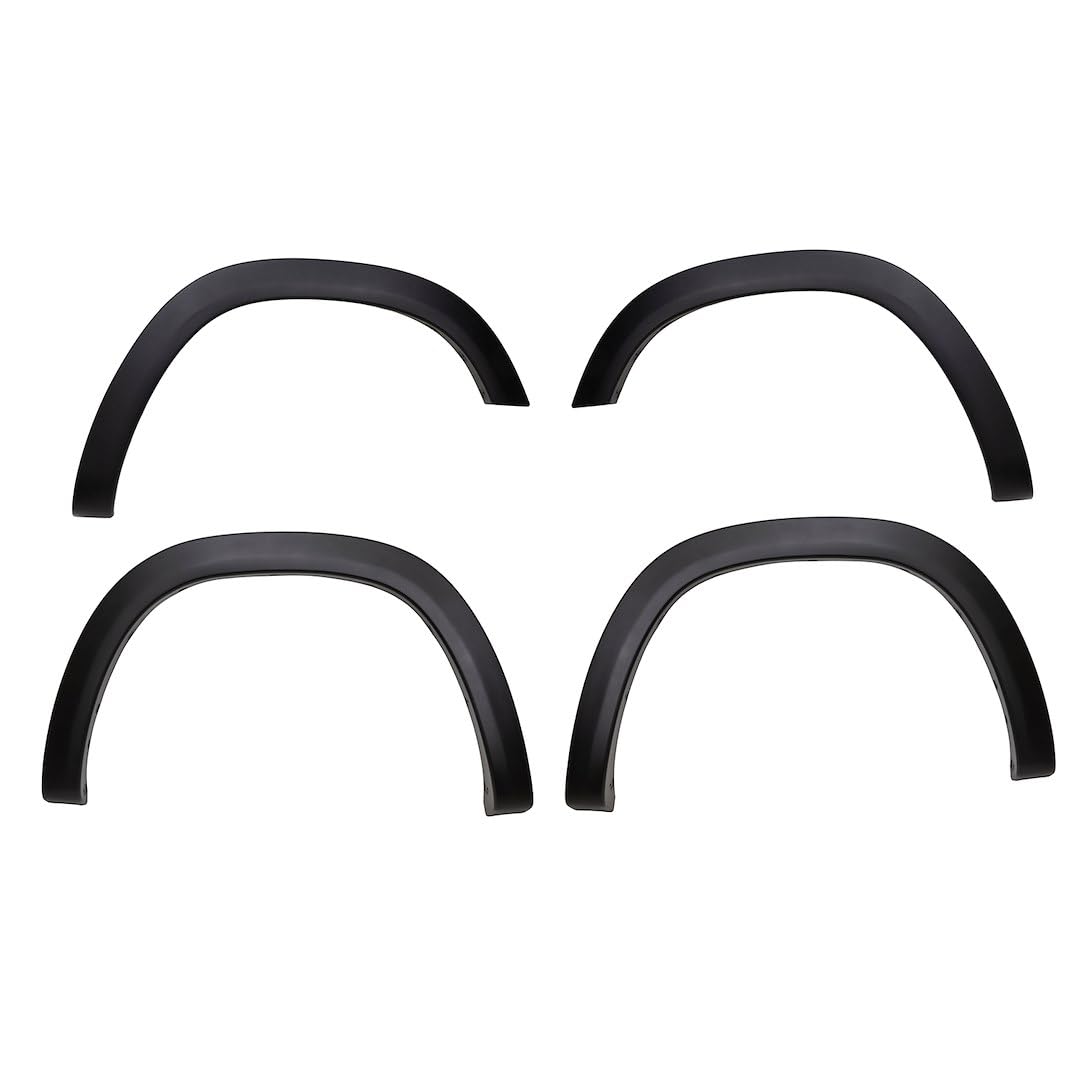 TrailFX TFD3005OE OE Style Fender Flares Smooth Black 4-Piece Set for Ram 1500