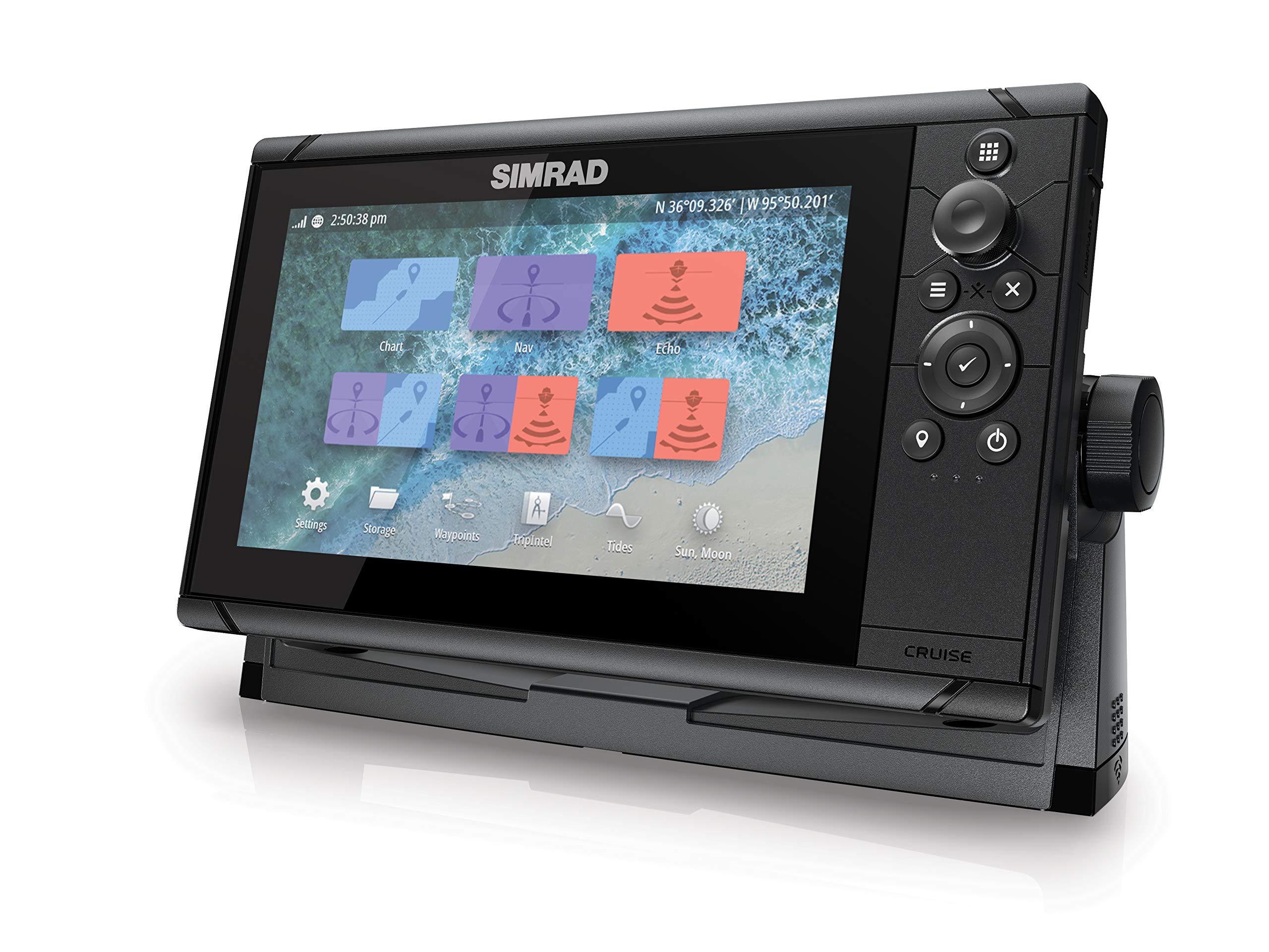 Simrad 000-14997-001 Cruise 9 Chartplotter/Fishfinder Combo with 83/200 ...