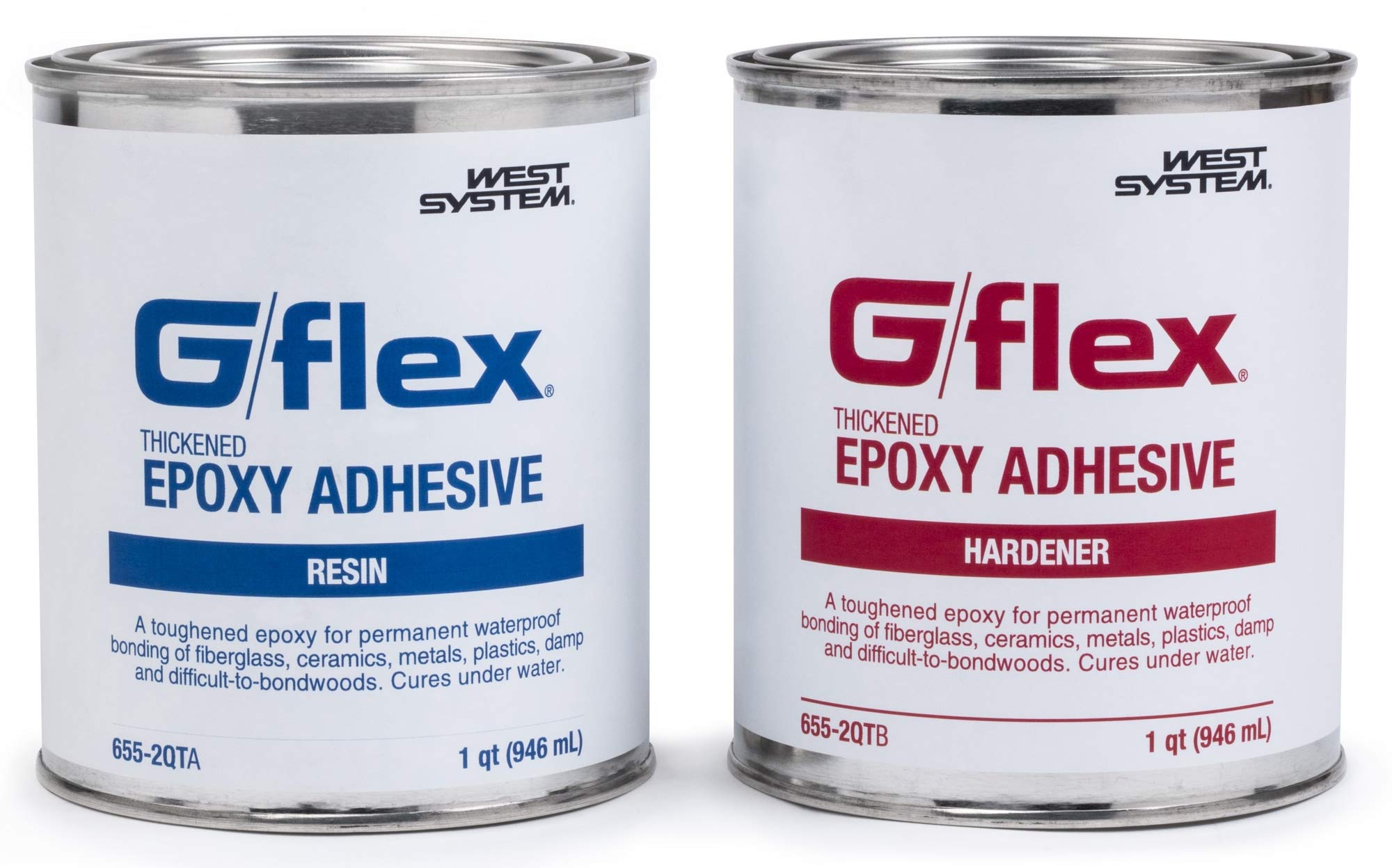 West System 6552G G/flex 655 Epoxy Adhesive 2 Gallon Kit