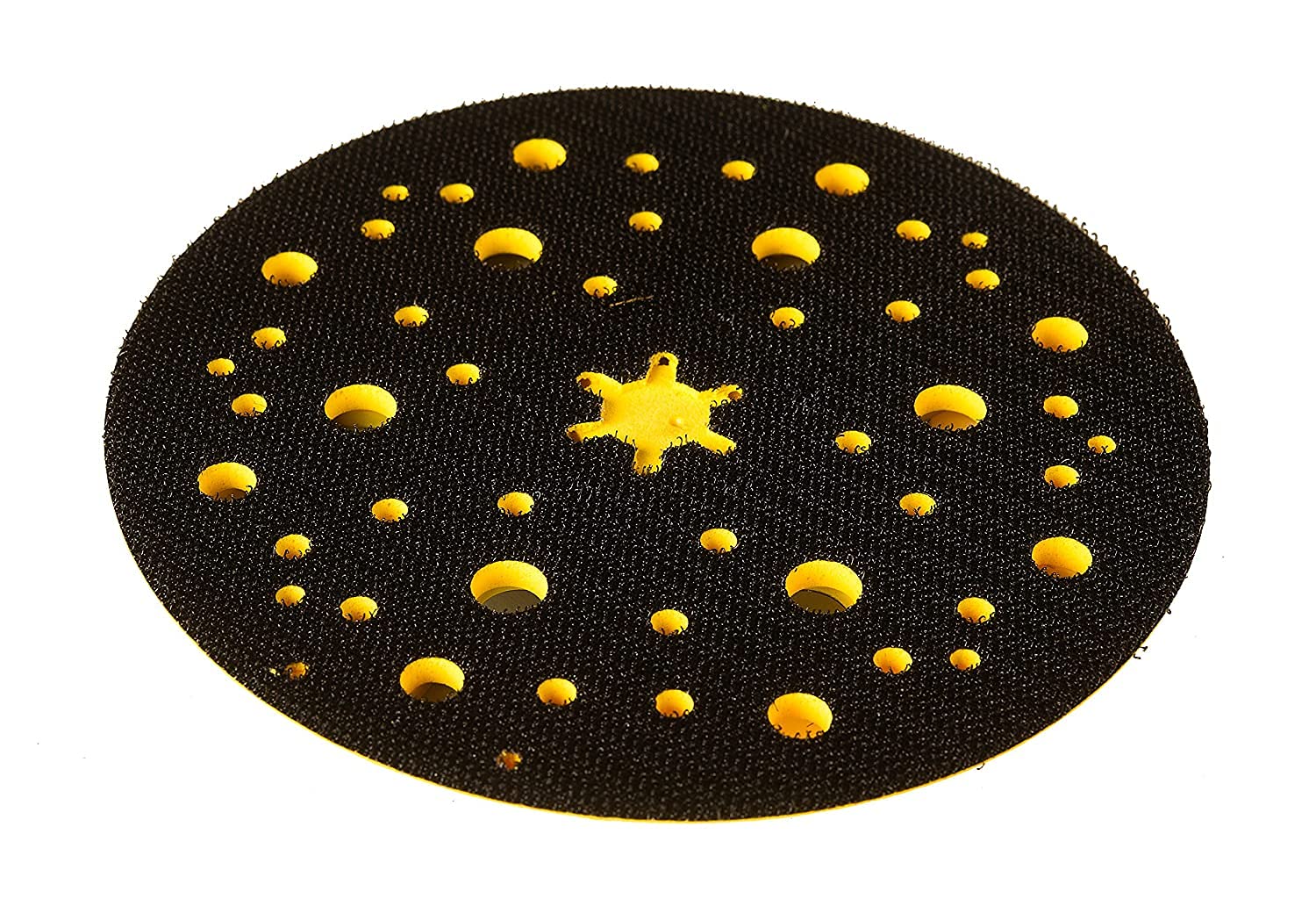 Mirka 916GV48 6" Grip Faced Abranet VAC Pad 48-Hole Hook & Loop
