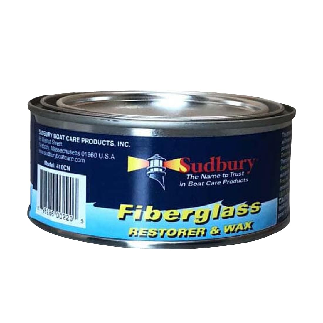 Sudbury Boat Care 410 One-Step Fiberglass Restorer & Wax 11 oz Paste