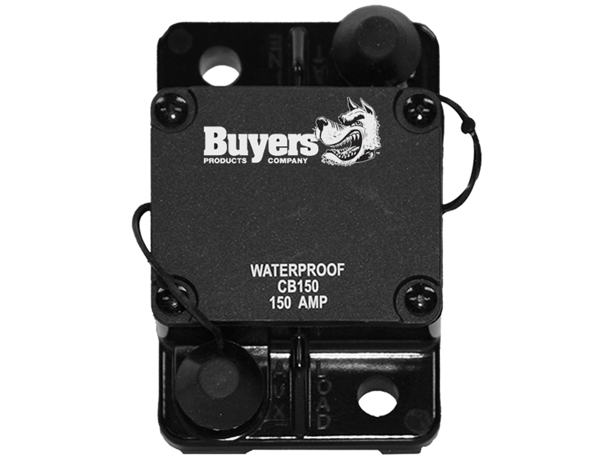 Buyers CB150 Circuit Breaker, Black